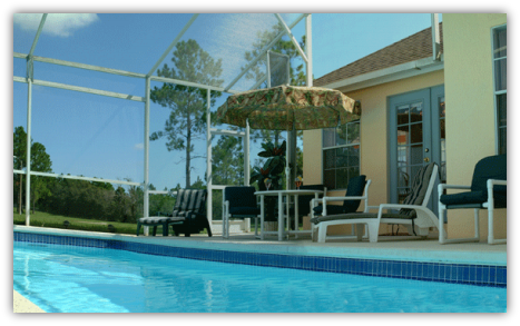 Lindfilelds Florida Villa swimming pool